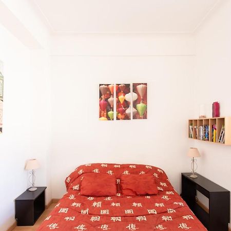 Nice Center - Bright Studio Balcony Wifi & Aircon Apartment Exterior foto